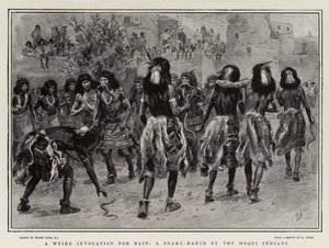 A Weird Invocation for Rain, a Snake-Dance av Moqui-indianerna